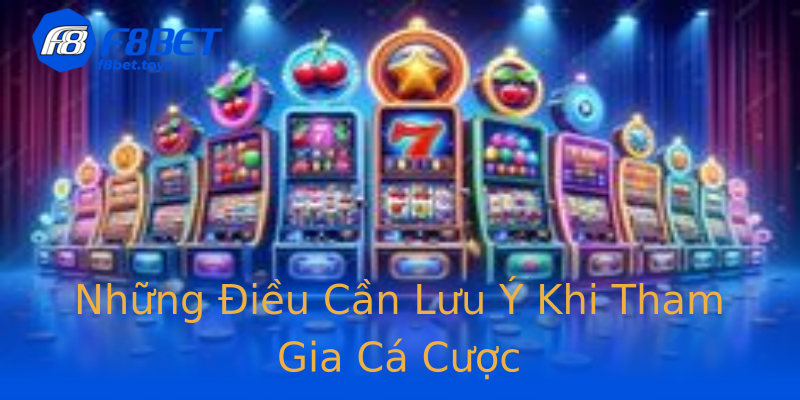 Những Điều Cần Lưu Ý Khi Tham Gia Cá Cược Những Điều Cần Lưu Ý Khi Tham Gia Cá Cược