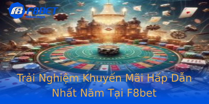 Trải Nghiệm Khuyến Mãi Hấp Dẫn Nhất Năm Tại F8bet Trải Nghiệm Khuyến Mãi Hấp Dẫn Nhất Năm Tại F8bet
